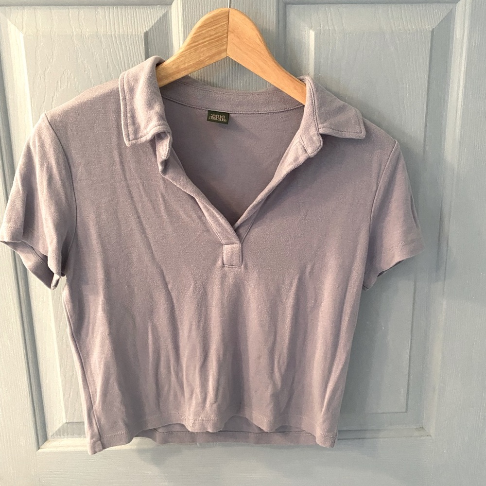Wild Fable cropped polo